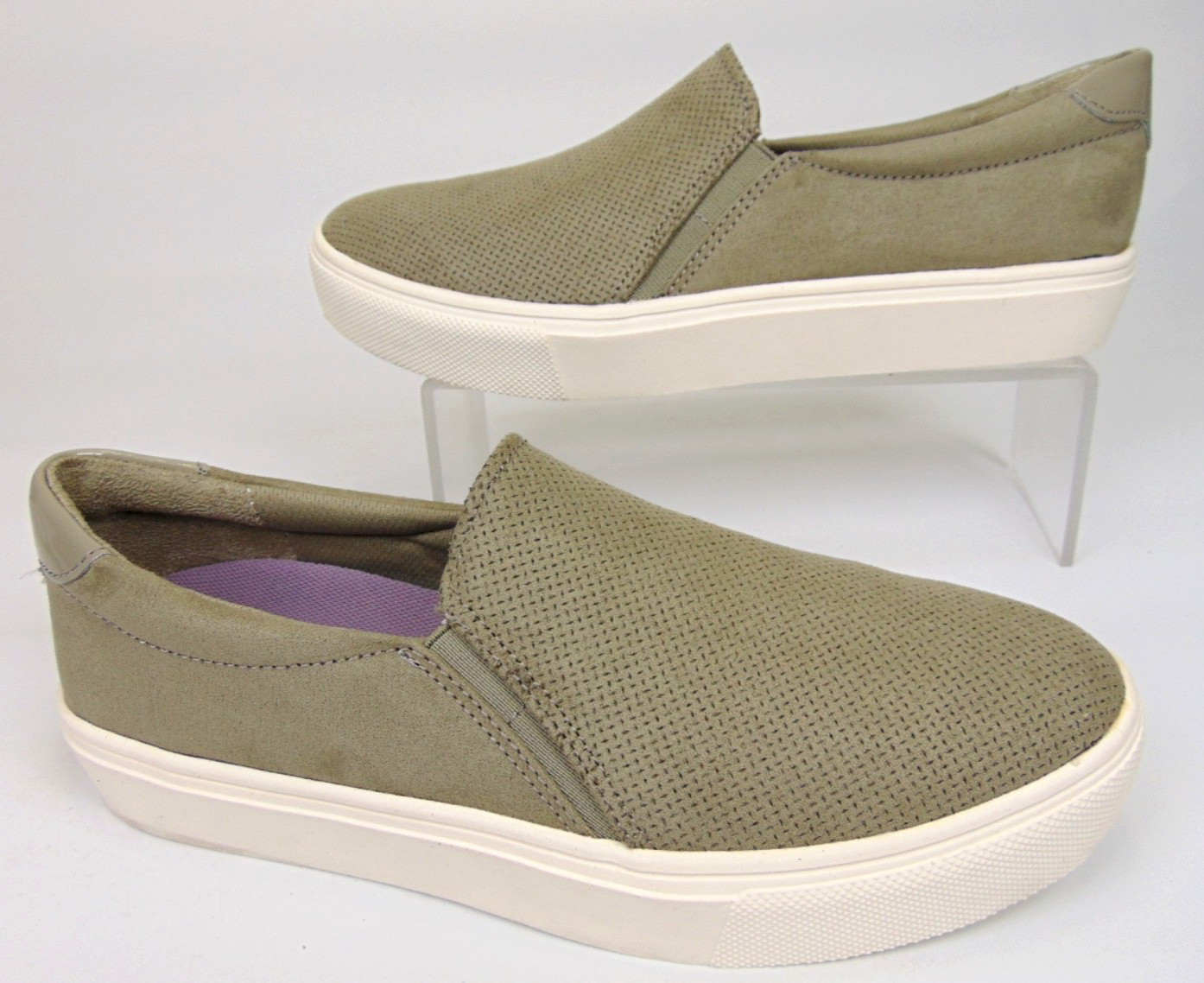 Dr. Scholls Nova Slip On Casual Sneakers Women’s Size 7.0 M, Green Comfort Shoes