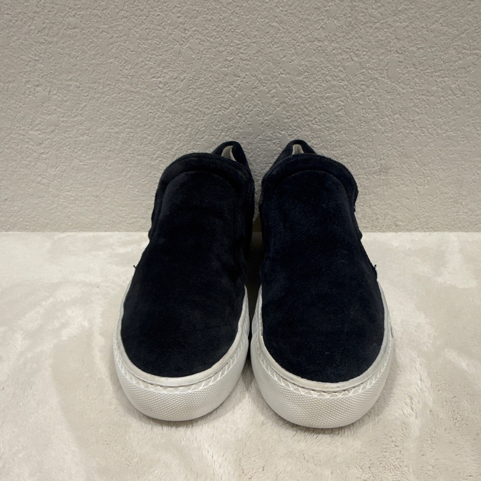 Paul Green Hadley slip on Sneaker Indigo Blue Soft Suede Women s Size 9 NWT