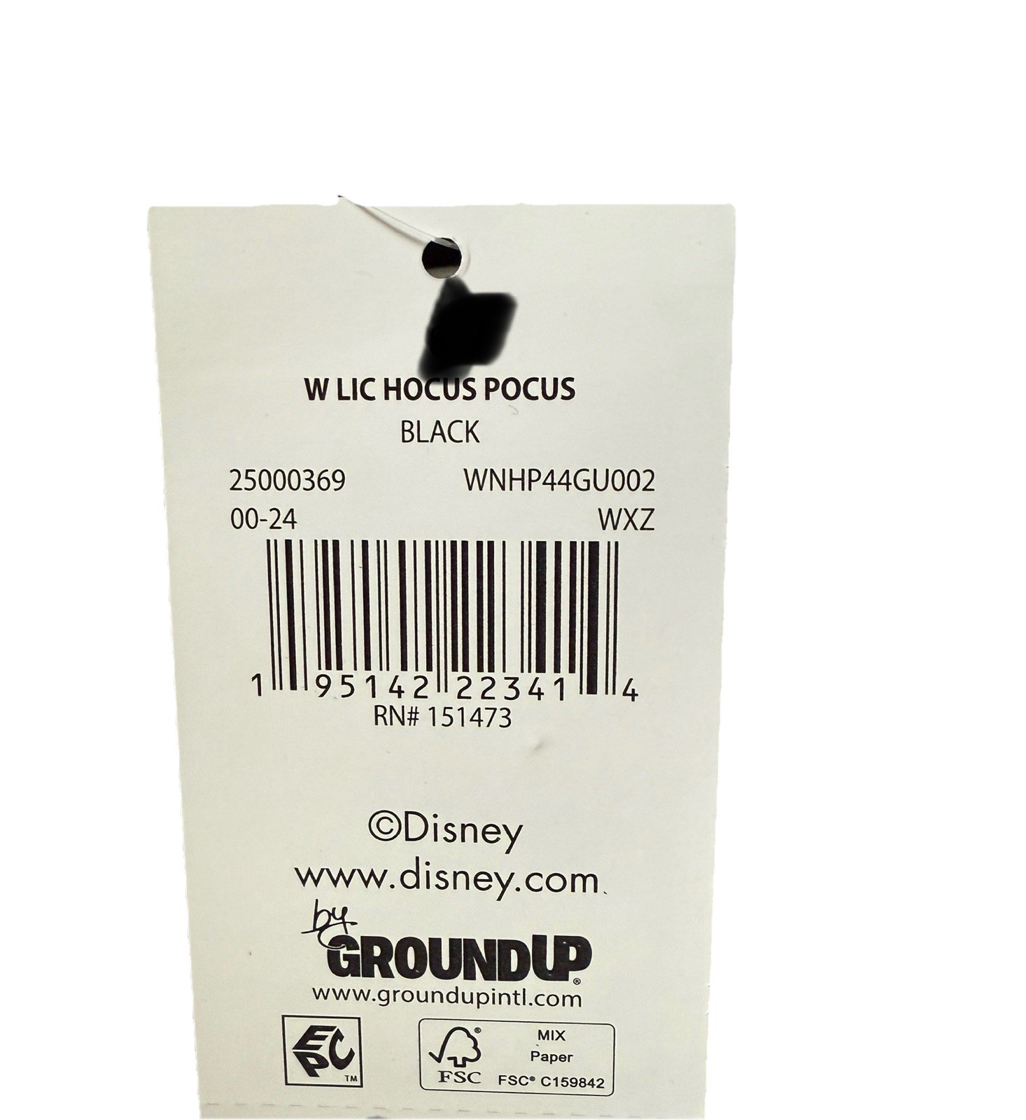 Disney Hocus Pocus Slip On Shoes by GROUNDUP # Size 7