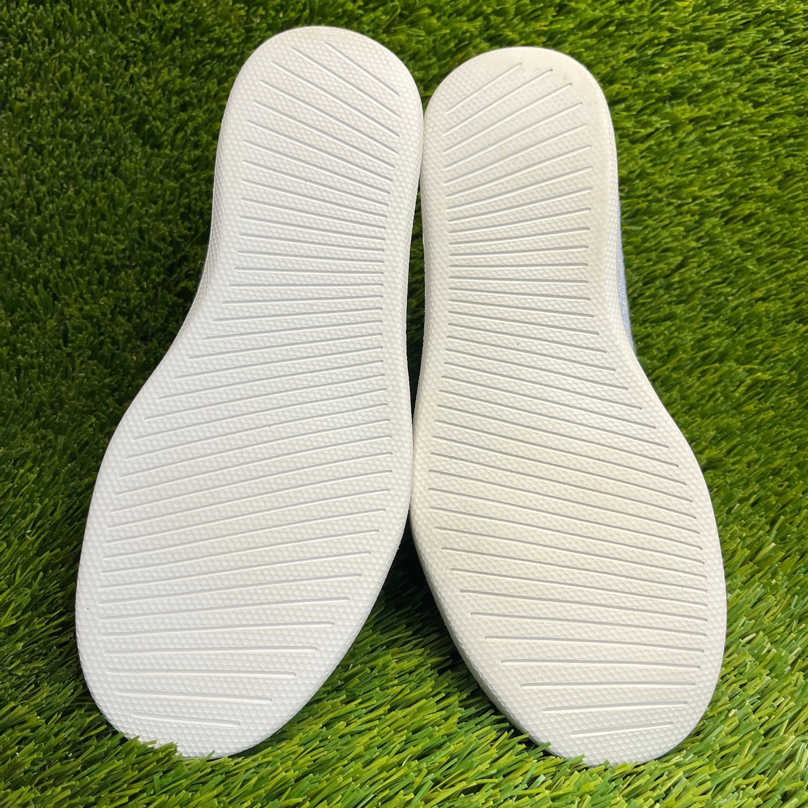 Allbirds Tree Loungers Womens Size 5 Blue White Walking Slip On Shoes Loafers