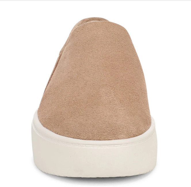 NEW VIONIC Ellen Platform Slip On Sneaker, Desert Sand Suede