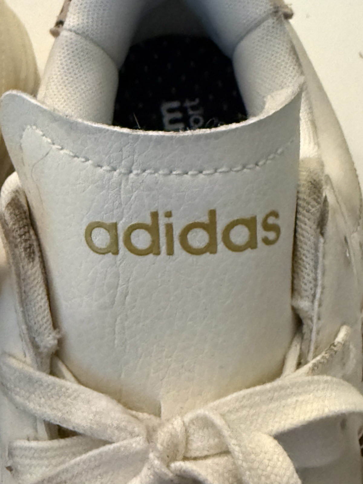 Adidas Women’s Grand Court 2.0 IH7761 Beige Lace-Up Sneaker Cheetah 7.5