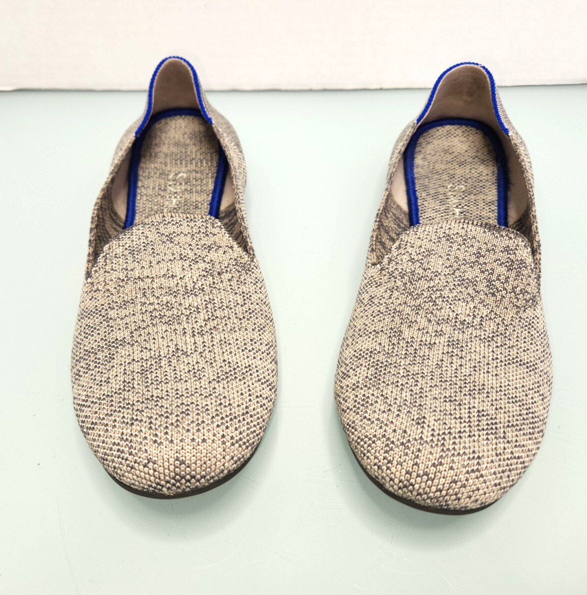 Rothy’s almond toe gray loafer comfort casual shoes Sz 9