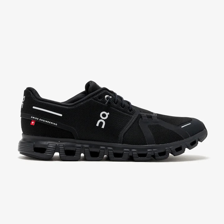 On Cloud 6 Women’s Running Black/Black Athletic Shoes US 6-9.5