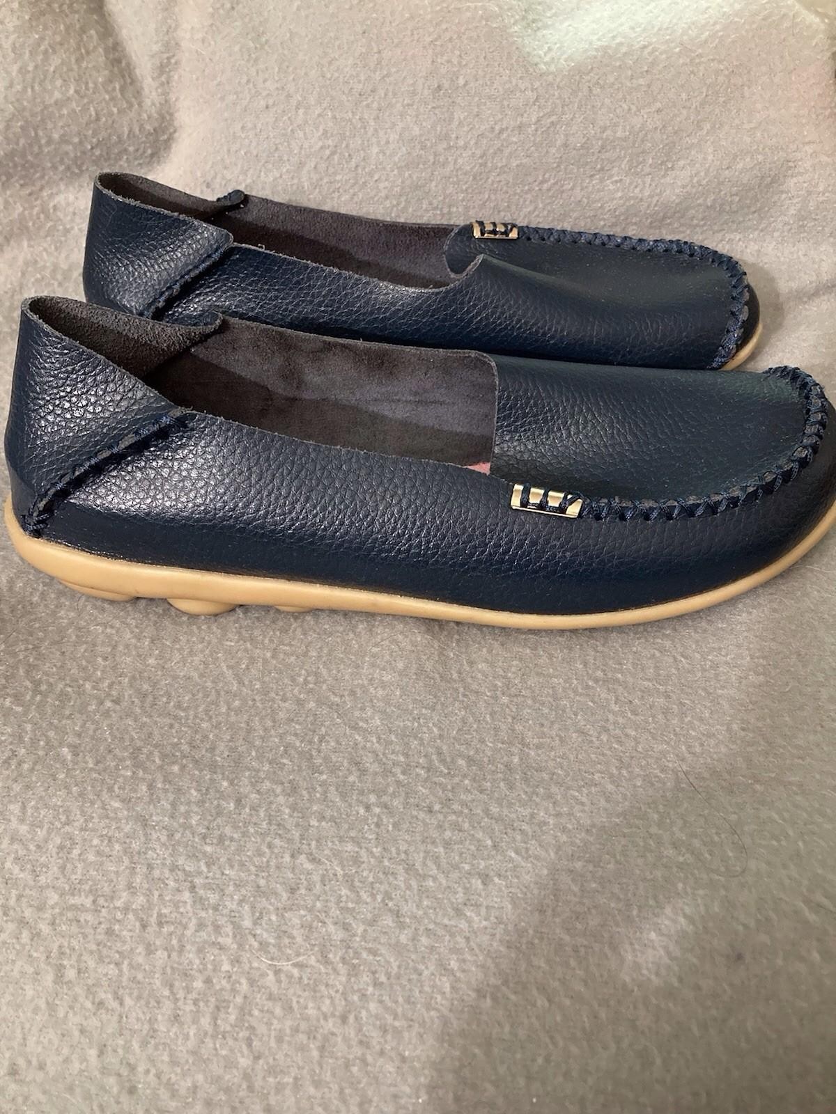 Venus Celia Loafer Women’s Size 10 (EU 41) Blue – Comfort Walking Flat Shoe
