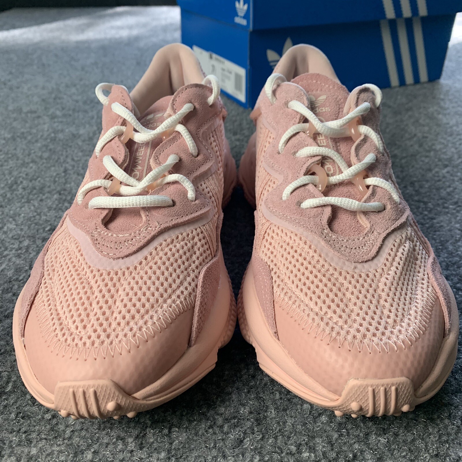 ADIDAS Ozweego Shoes Women’s Vapor Pink Hq6682 Size 7.5 US “New Without Box”
