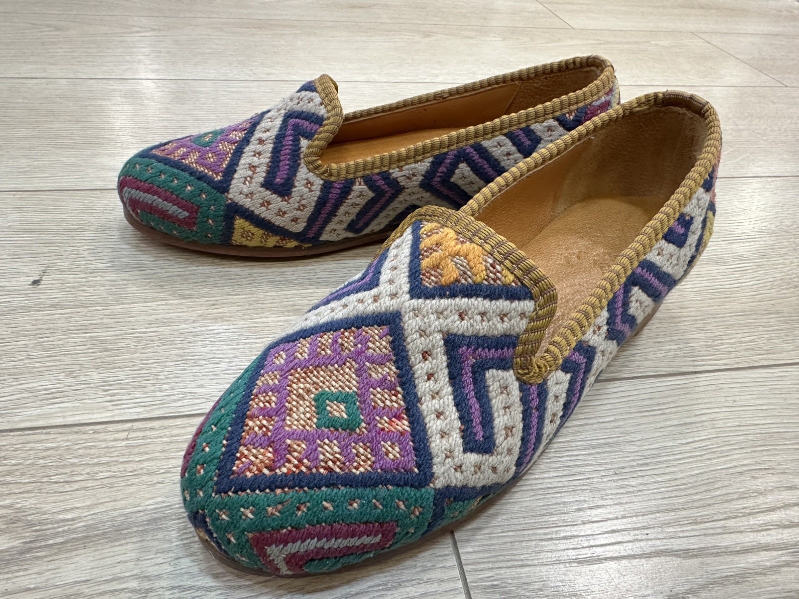 Handmade Shoes US-10,5 (EU-41) (sole-hard leather. lining-lambskin) for Women