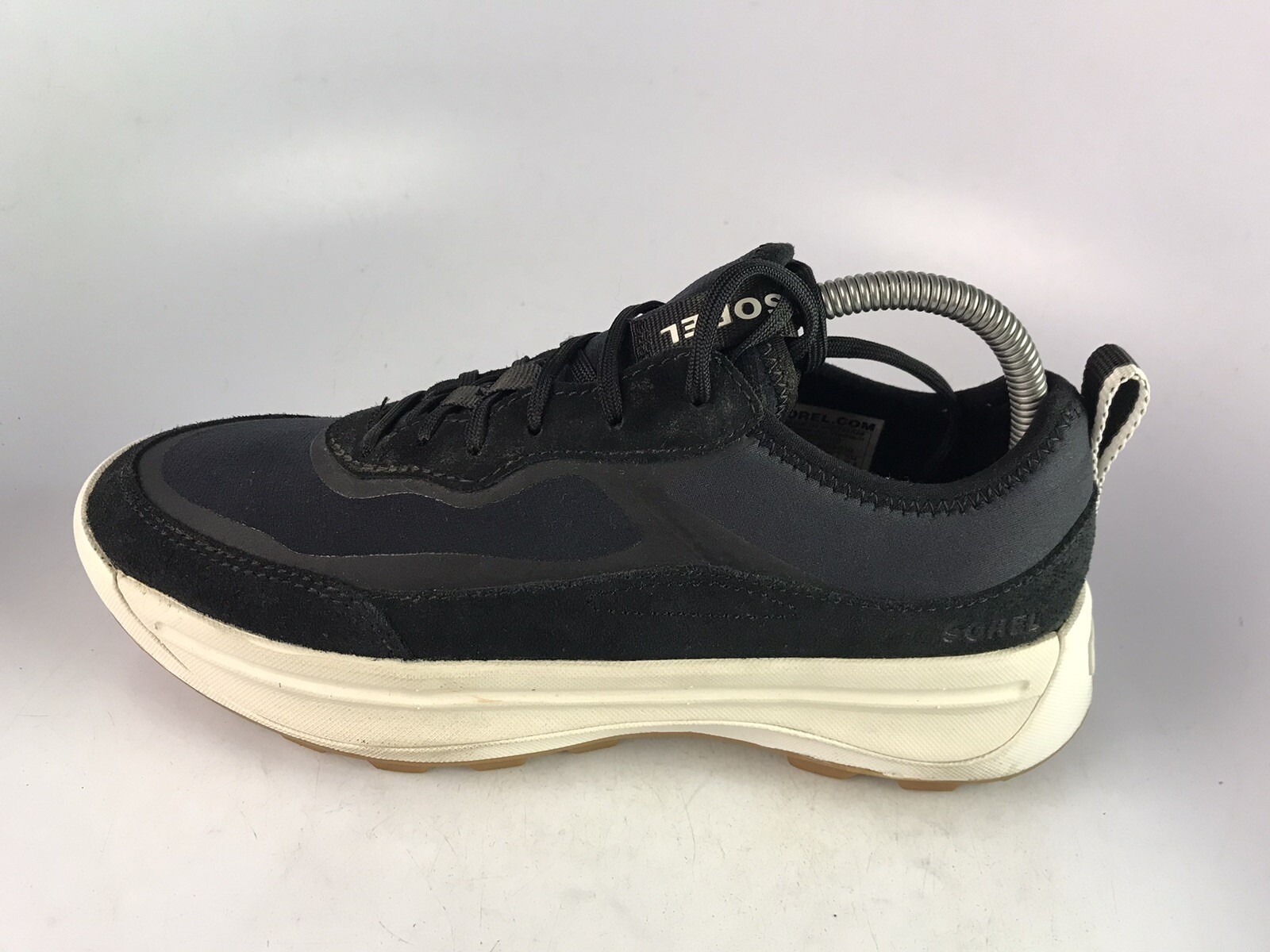 Sorel Ona 503 Low Black Jet Women’s Shoe Textile/ Suede Sz 8.5 US