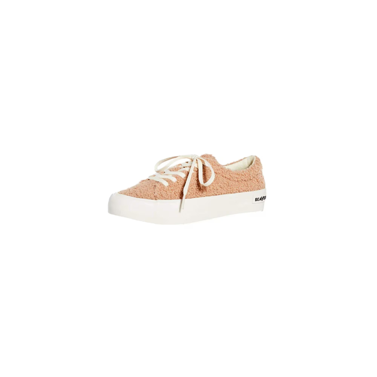 SeaVees Gallery Sneaker Faux Shearling Blonde W017C20PFS Women’s Size 6.5 Medium