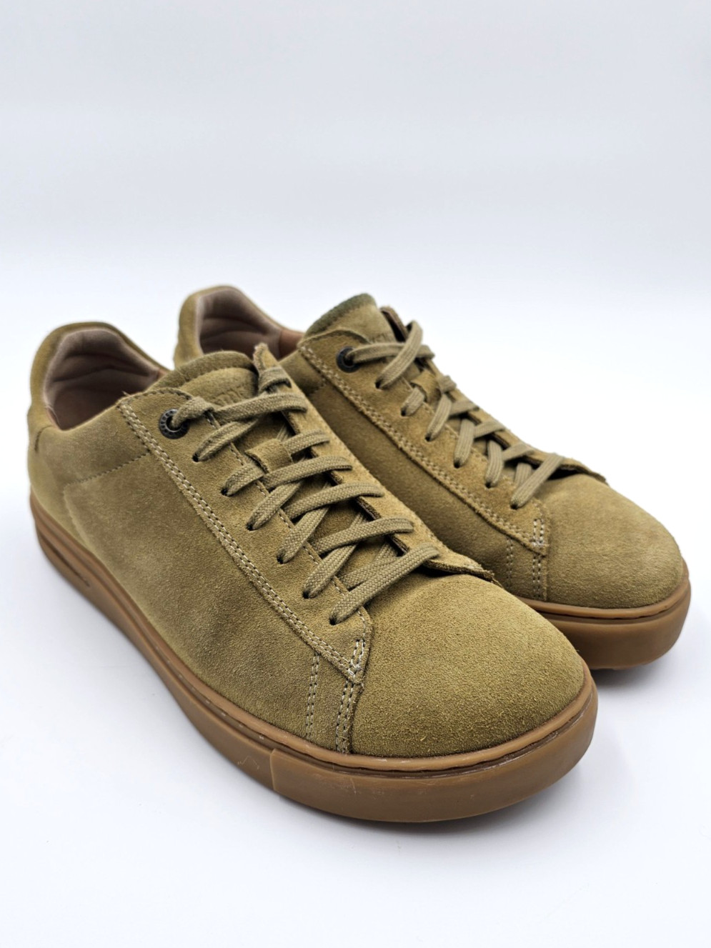 Birkenstock Bend Low Suede Tan/ Gum Shoes Sneakers Women’s Size EU 39 US 8