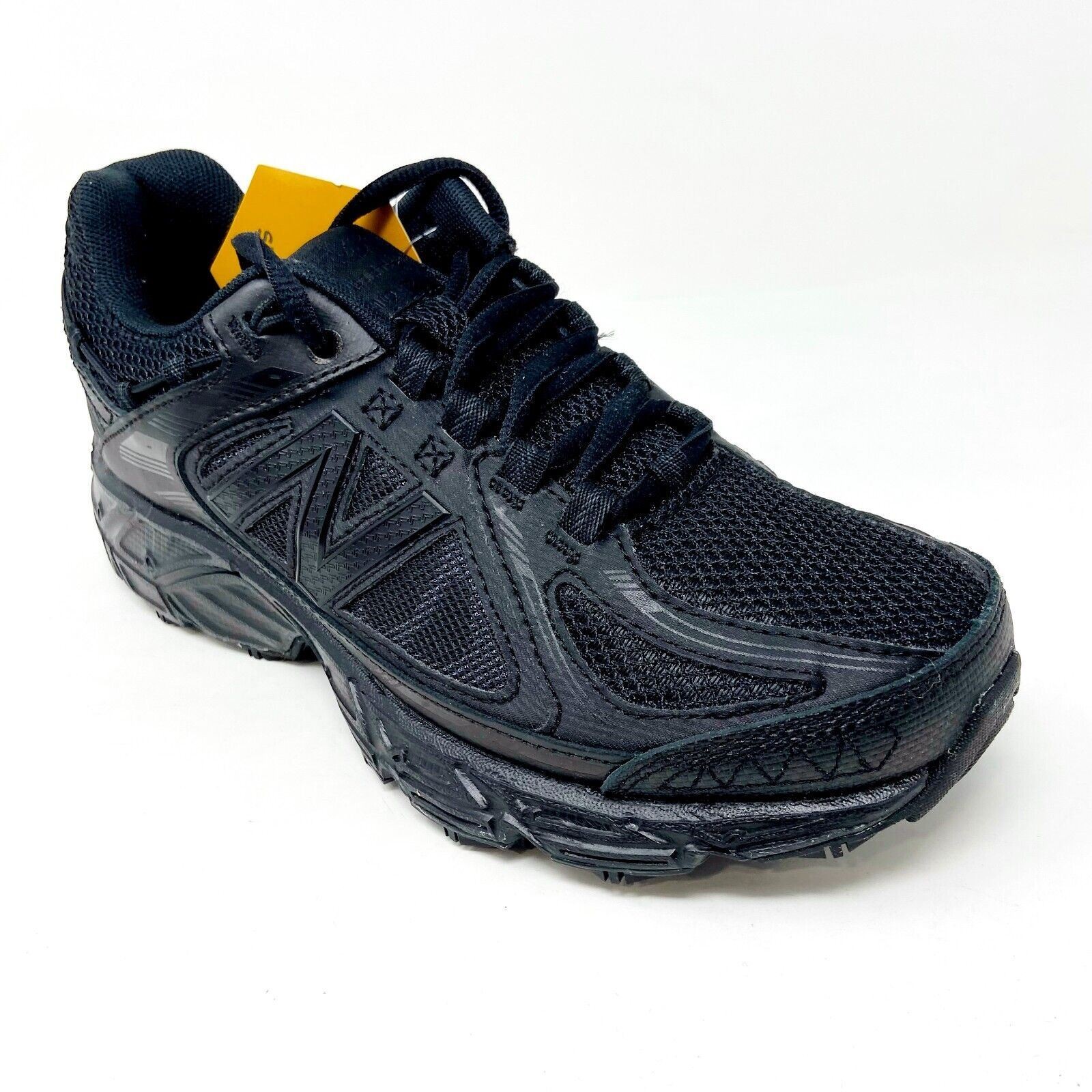 New Balance 510 SureGrip Black Womens Wide Slip Resistant Crew Shoes