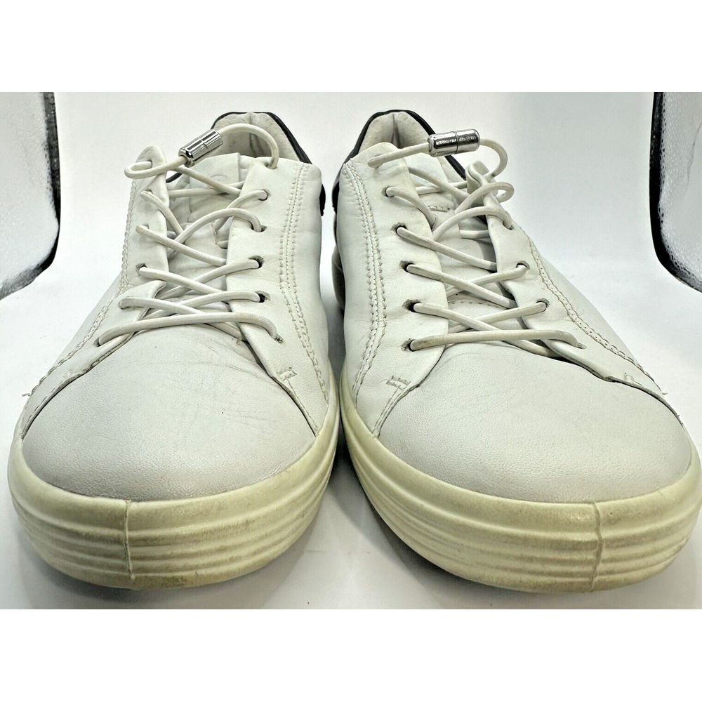 ECCO Women Sneakers Yak Leather Walking Comfort Sneakers Shoes 10-10.5 EU41