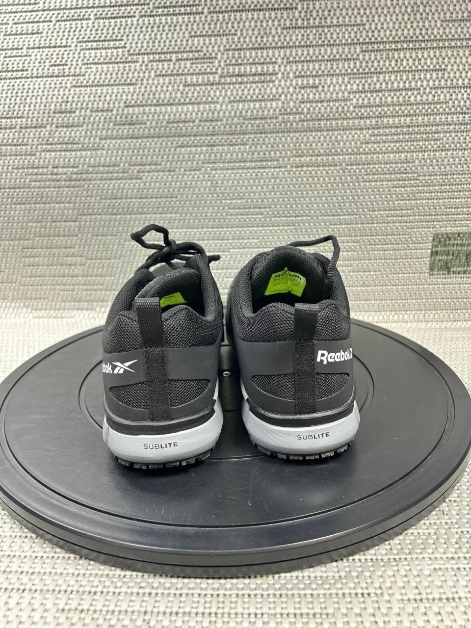 Reebok Shoes Womens Size 8.5 M Sublite Cushion Composite Toe Work Black Sneaker