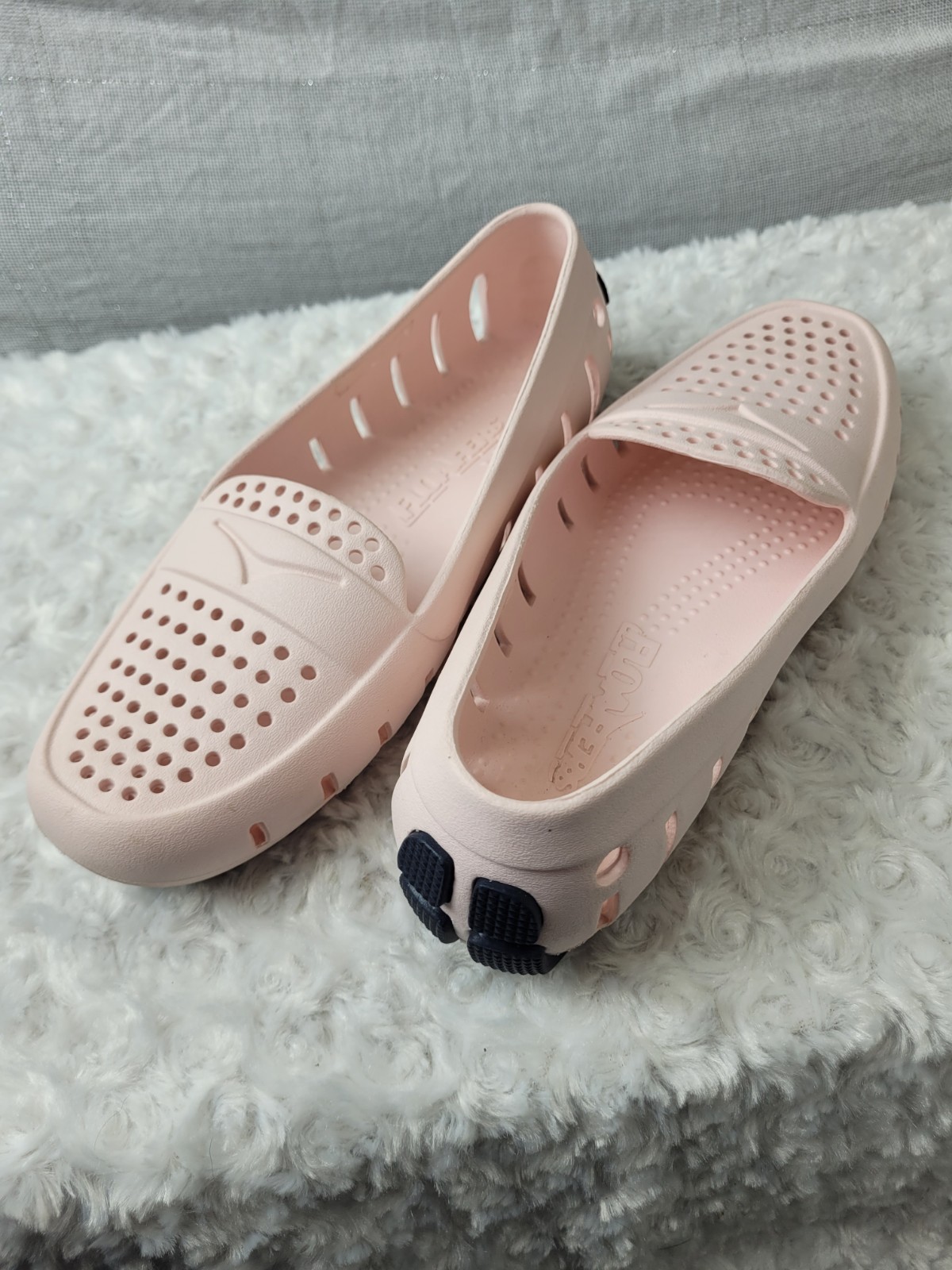 Floafers Posh Driver Shoes Womens US 7 Pink Water Safe Beachwear Comfort Slip On