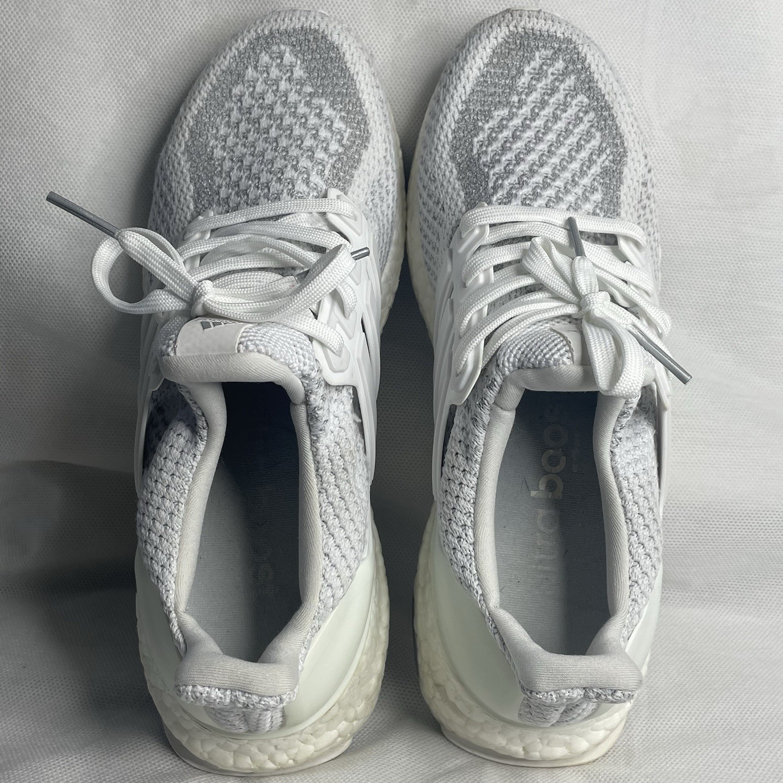 Adidas Ultraboost Cloud White Womens US 6.5 EU 39 1/3 Running Shoes Ice Grey