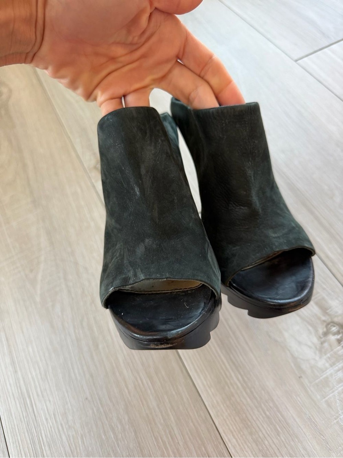 Camilla Skovgaard London Vintage Black High Heel Mules Size 38