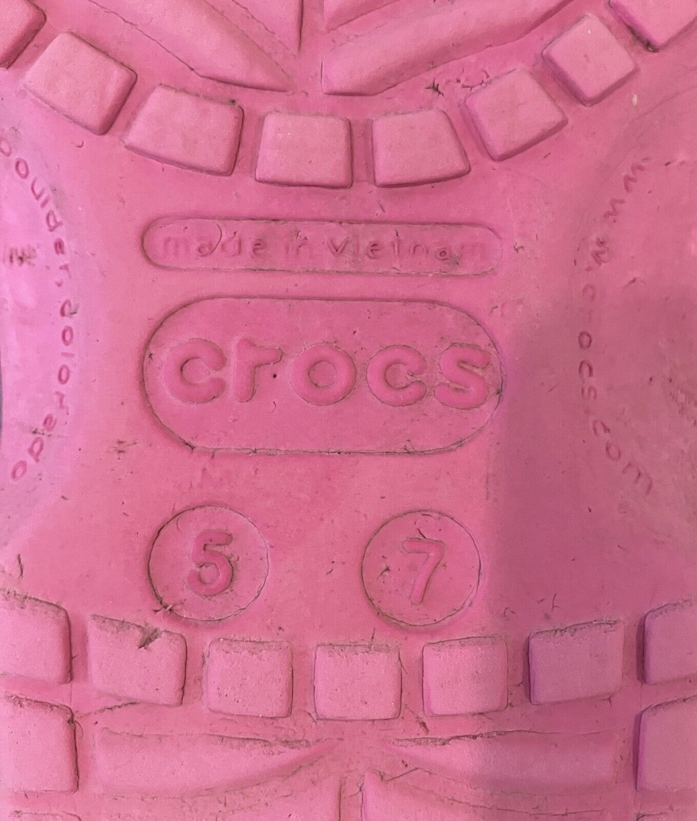 Crocs Mens 5/Womens 7 Unisex Tie Dye Clogs Shoes Non Slip Colorful