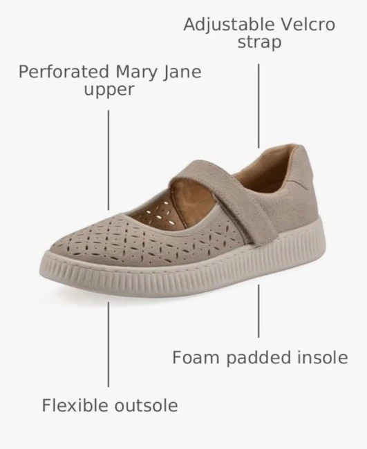 White Mountain Navy Blue Mary Jane Sneakers Shoes Women’s 7 W37202