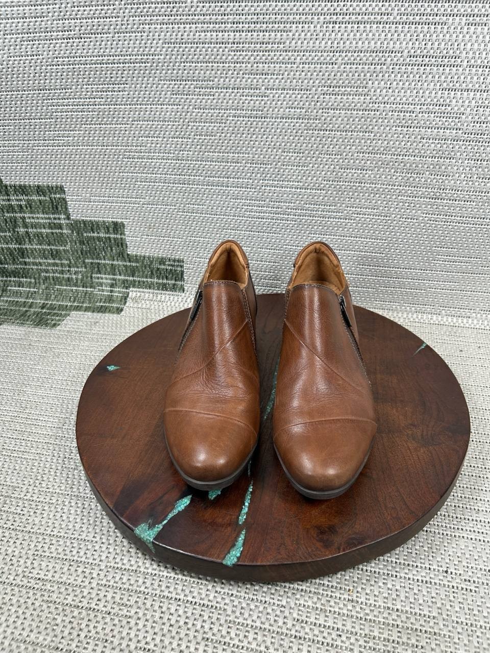 Pikolinos Shoes Womens Size 40 Eu 9.5 Us Malaga W6w-5673c1 Brown Leather Block