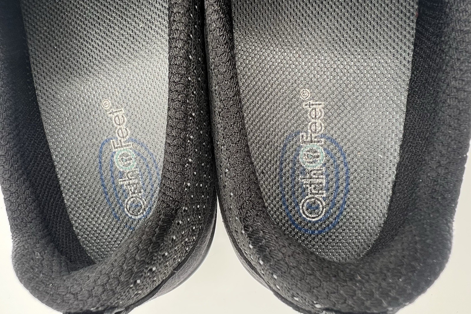 Orthofeet Quincy 821 Black 10 B Medium Women’s Slip On Comfort Shoes EUC