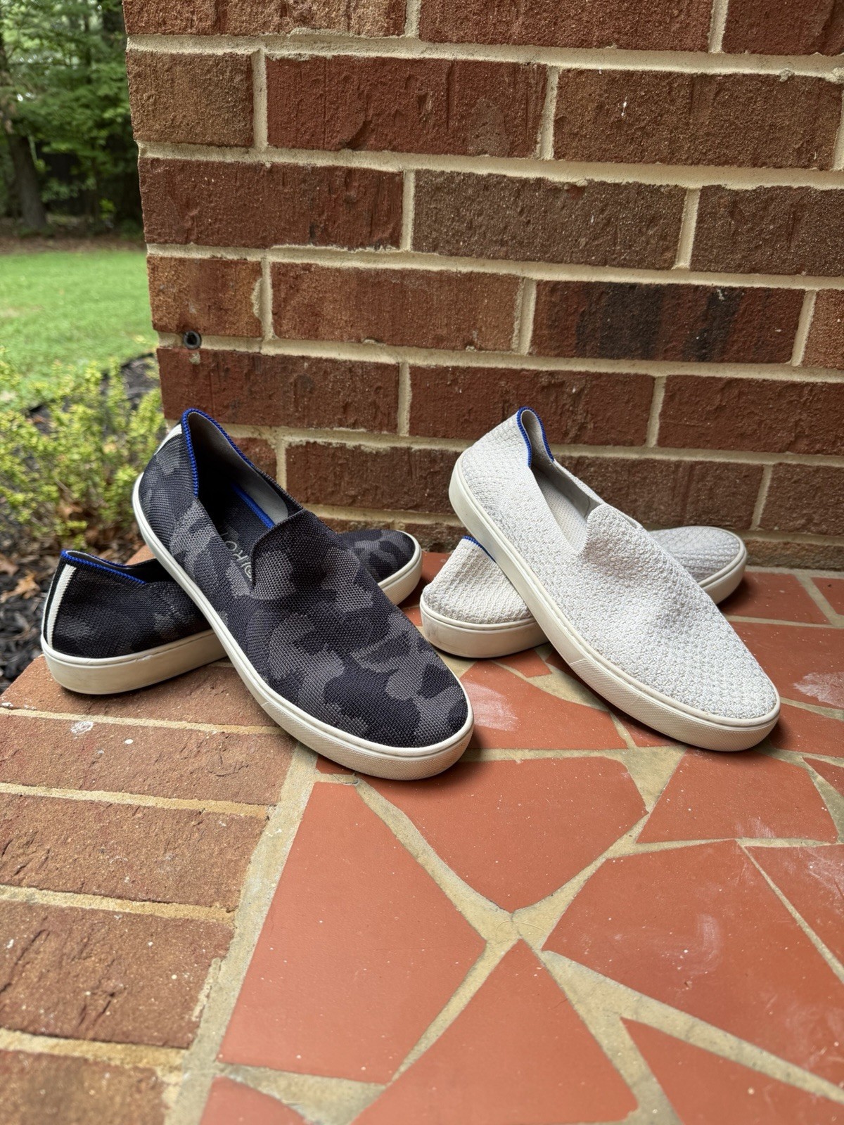 Rothy’s Women’s Slip-On Sneakers (2 Pair) Size 9.5 Women’s