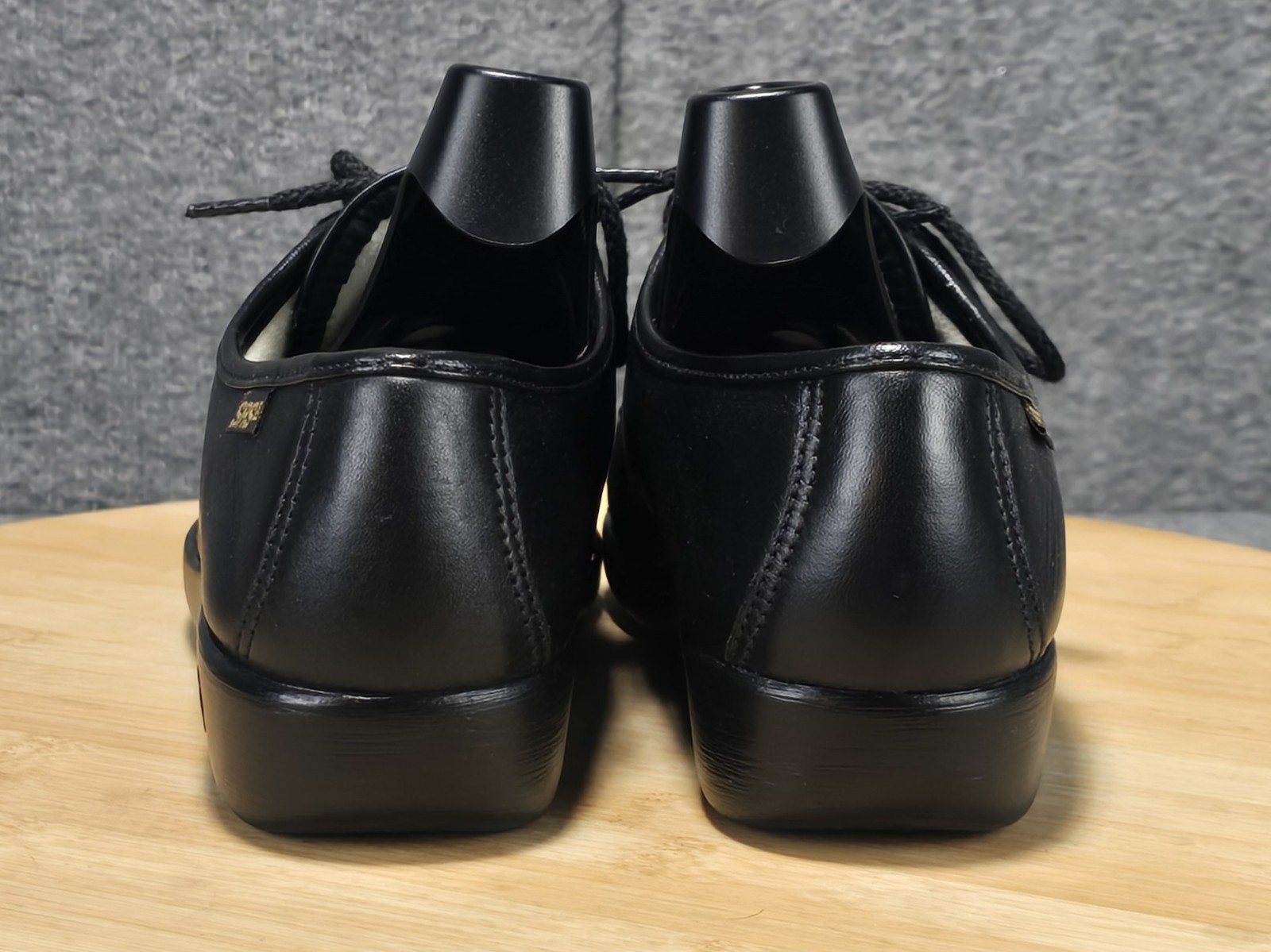 SAS Siesta Women’s Size 6.5 M Shoes Black Leather Lace Up Comfort Made in USA