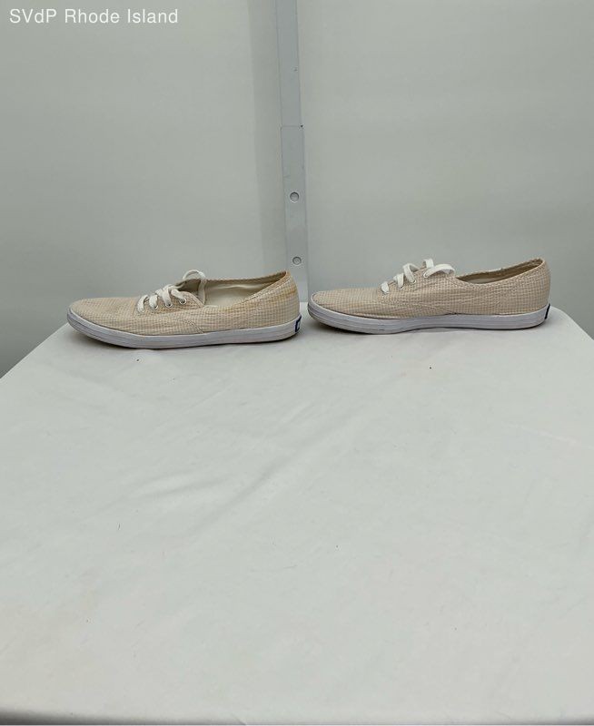 Keds Beige champion seersuckers Casual Shoe Women 8