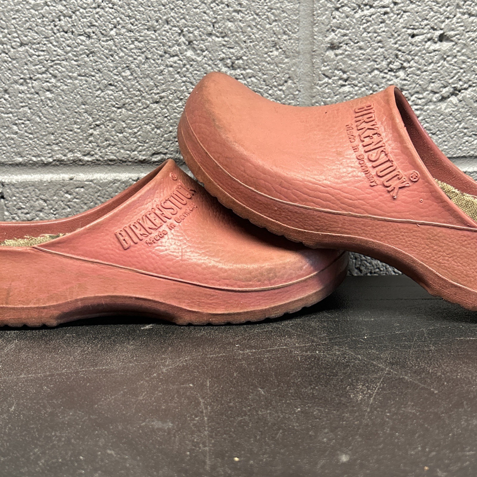 Birkenstock Super Birki Red Clogs Women’s 7 Men’s 5 EU 38 Germany