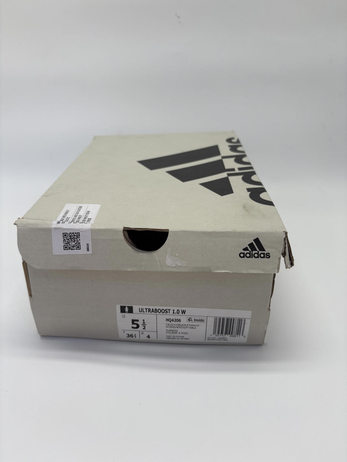 Adidas Ultraboost 1.0 Women’s Size 5.5 Running Shoes Black HQ4206