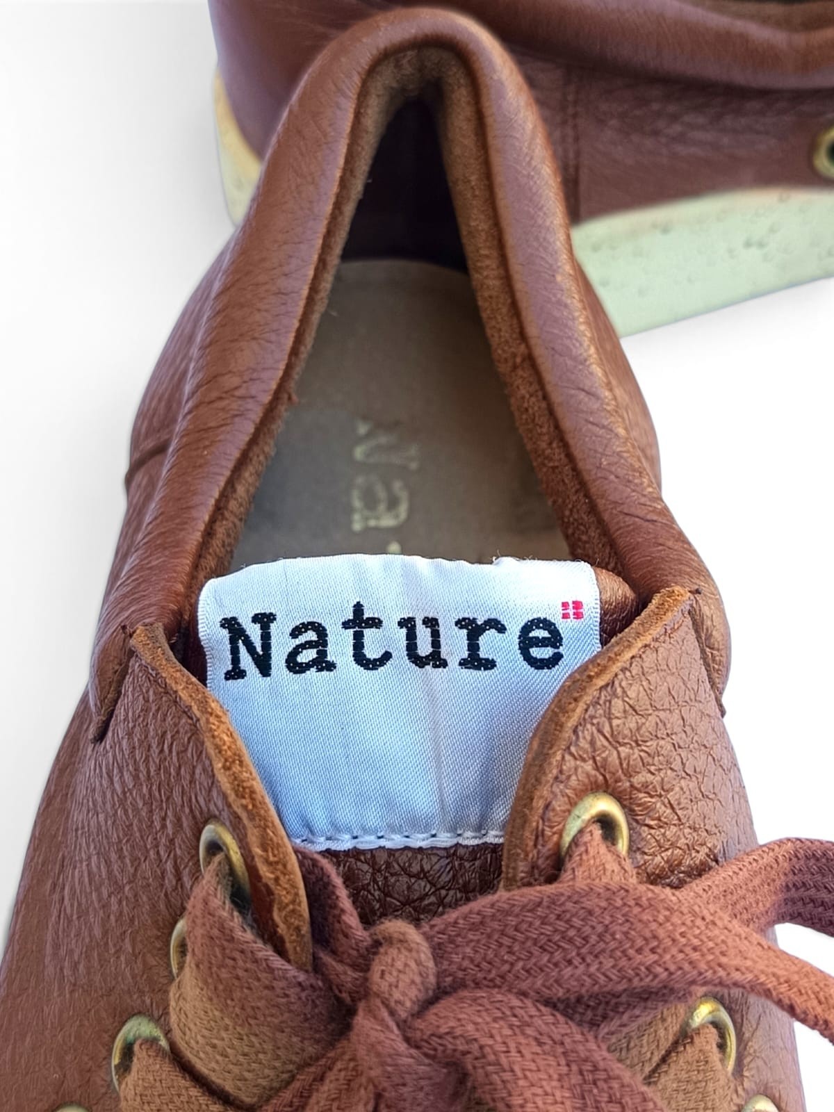Nature Footwear Anna Brown Leather Moccasin Comfort Shoes Women’s US 9 EU 40