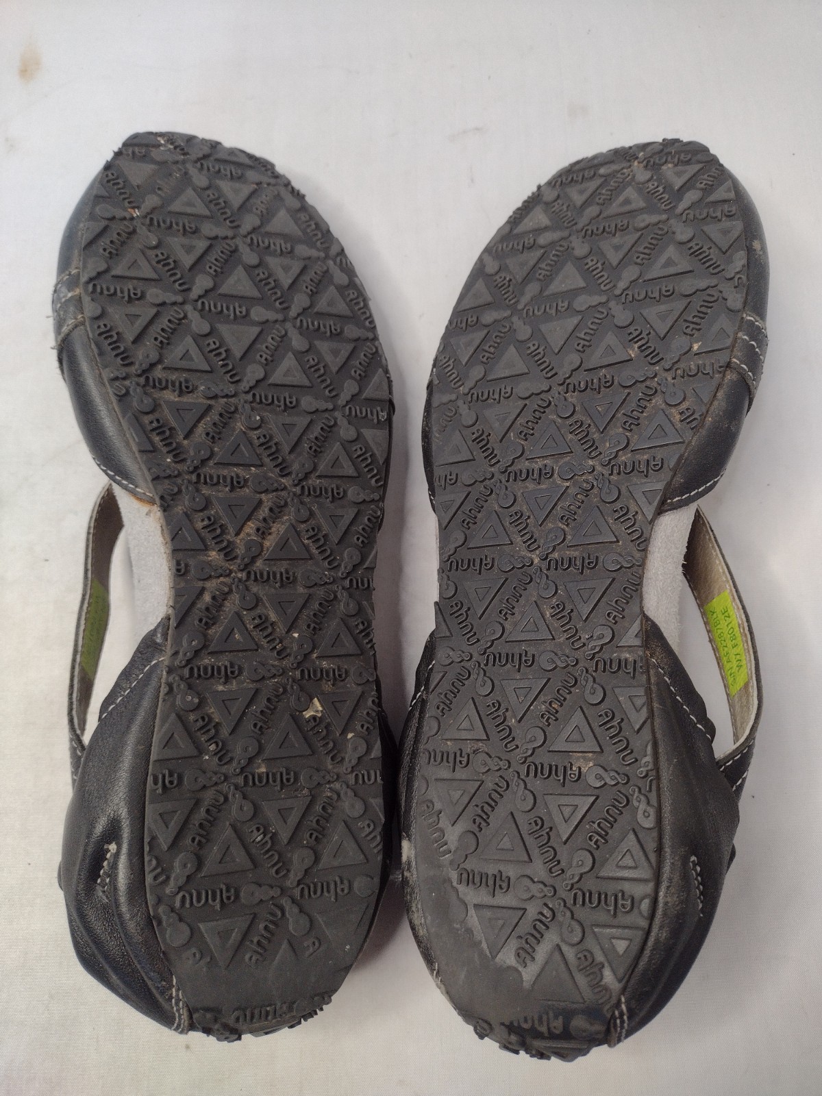 Ahnu Shoes Womens Karma Latitude Leather Mary Jane Shoes Sandals 7 Black A31