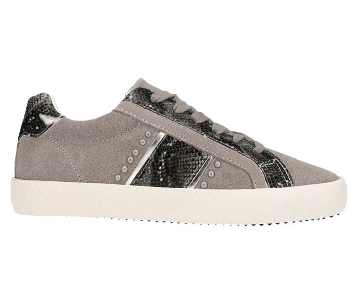Blondo Snake Waterproof Casual Sneakers Size W 7.5 Fashionable Edgy EUC