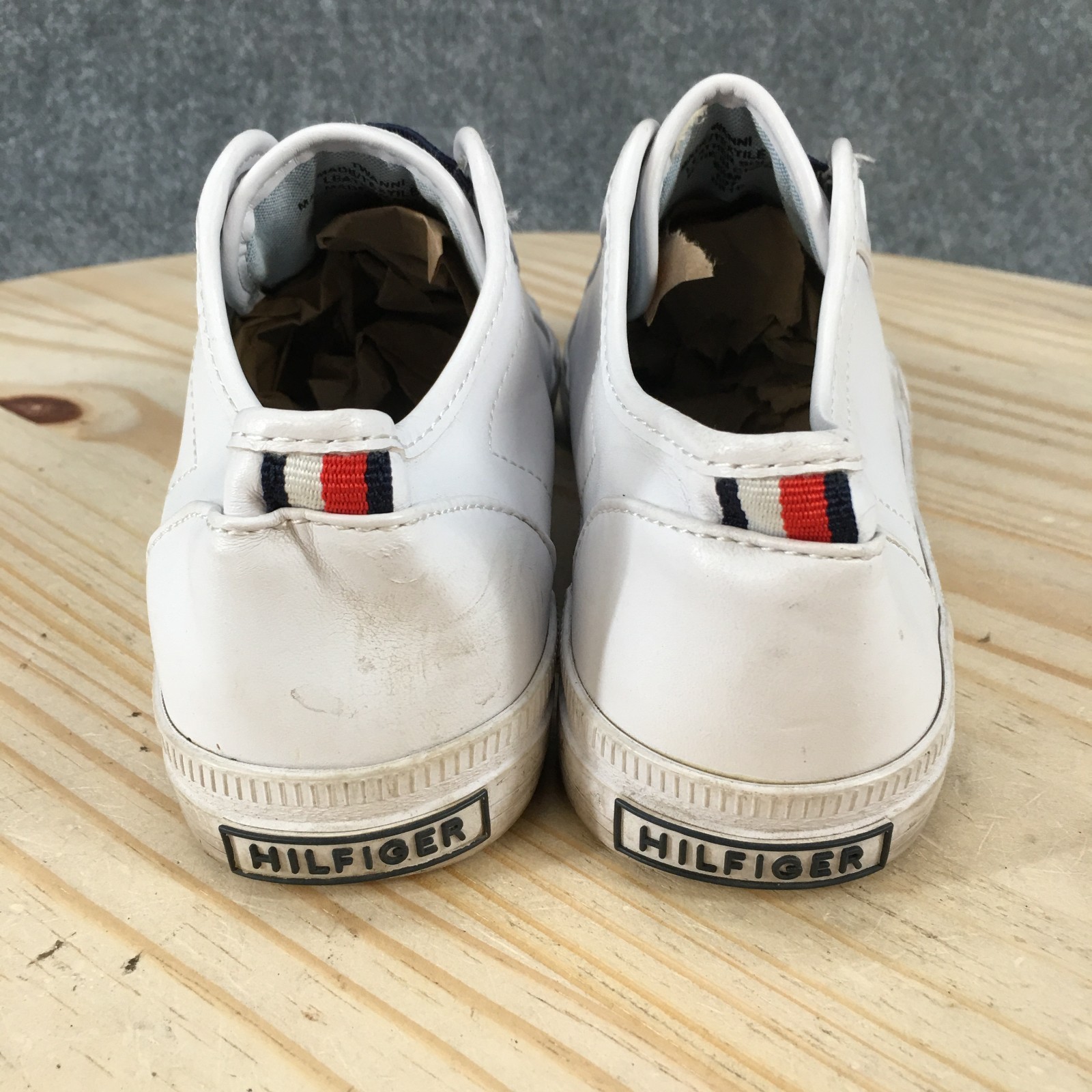 Tommy Hilfiger Shoes Womens 6.5 M Anni Laceless Slip On Sneakers White Casual
