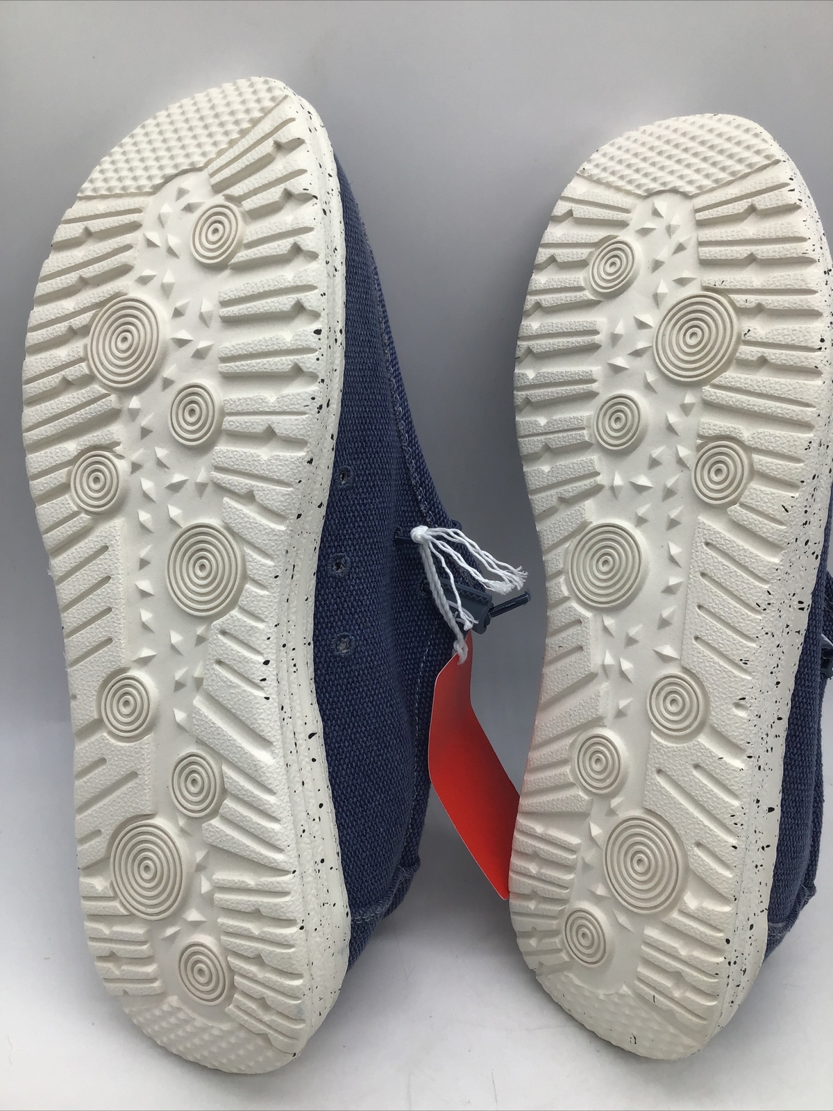 Women’s Blue Casual Canvas Slip On, Air Mesh Comfortable Loafers Sz. 11M