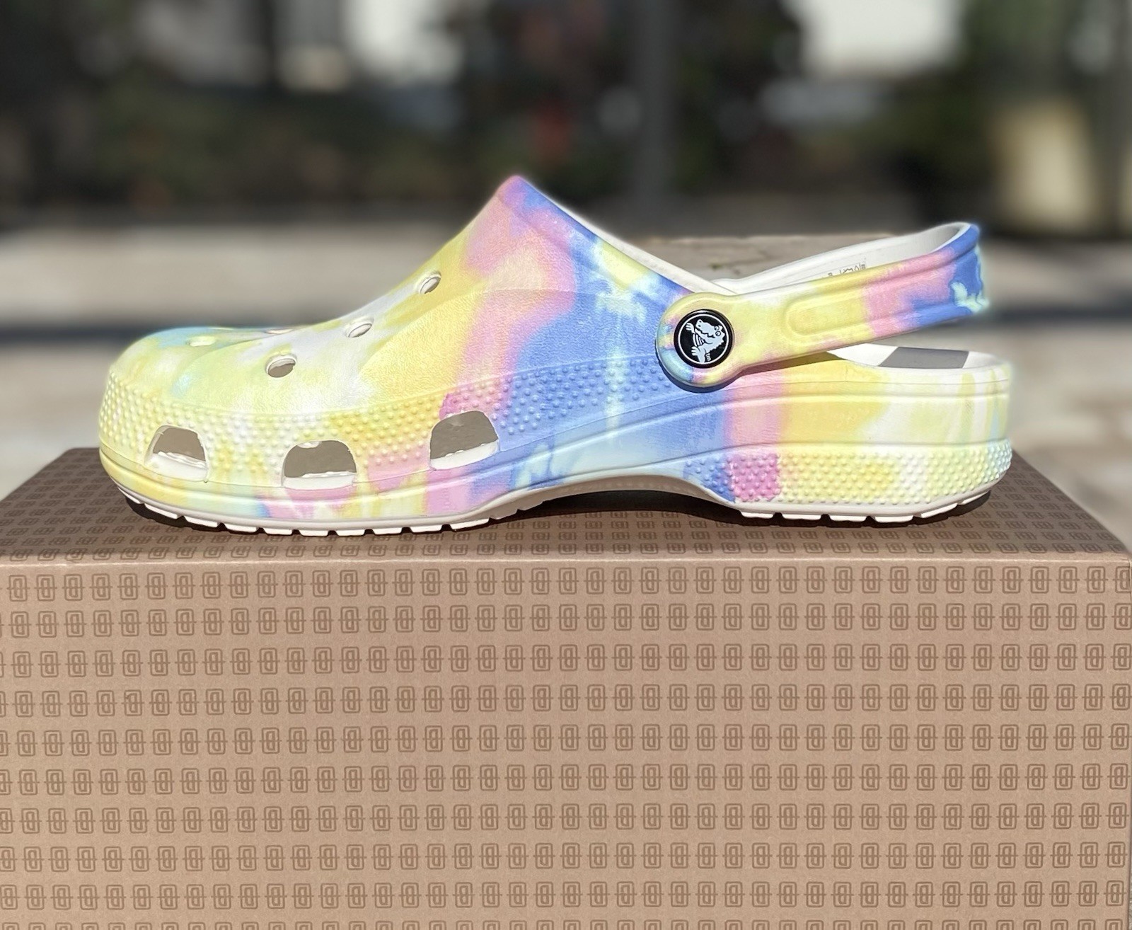 Crocs Baya Tie Dye Clogs Women’s/Men’s Sizes-Rare Pastel Color Way