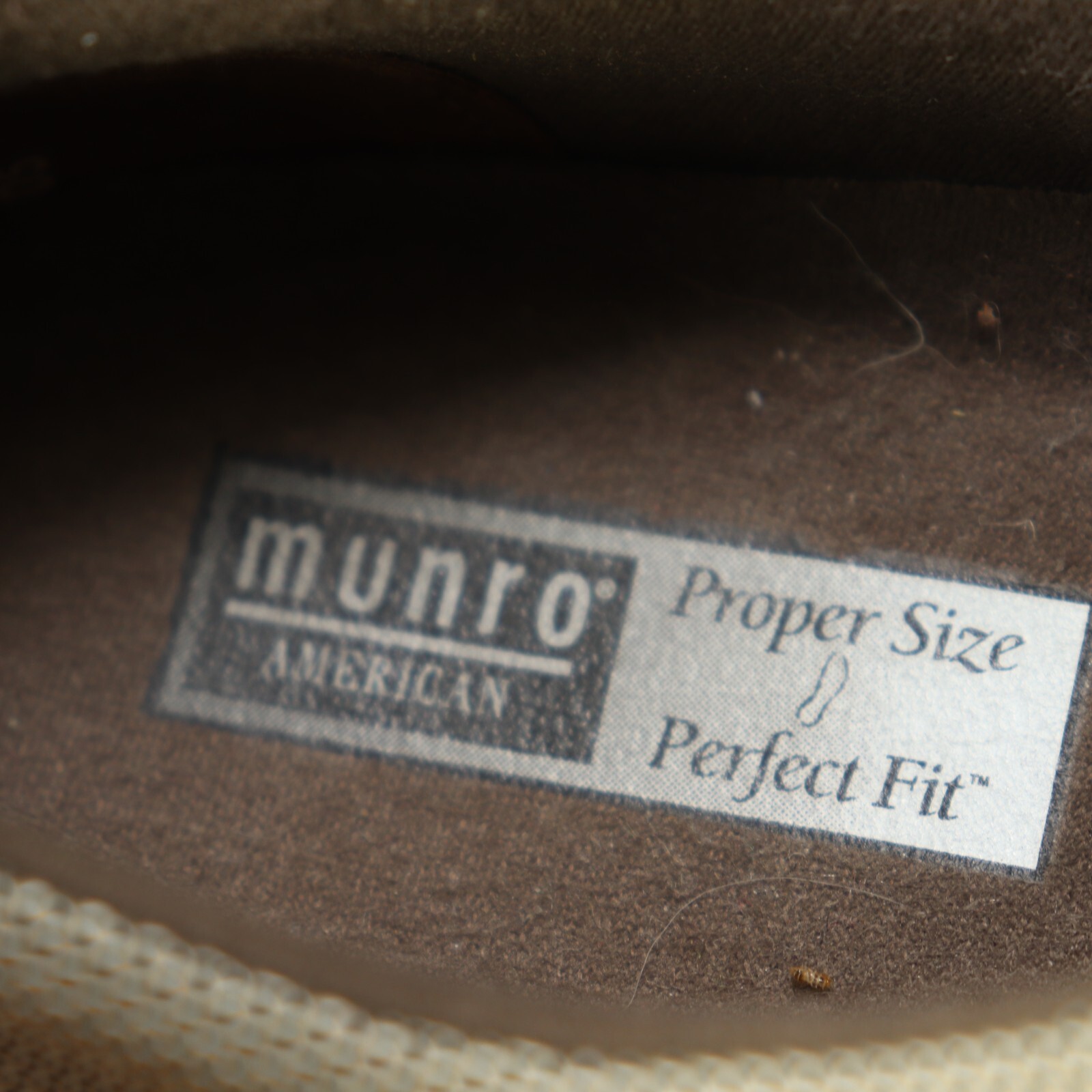 Munro American Jolie Women 9 M Comfort Brown Taupe Leather Suede Sneakers