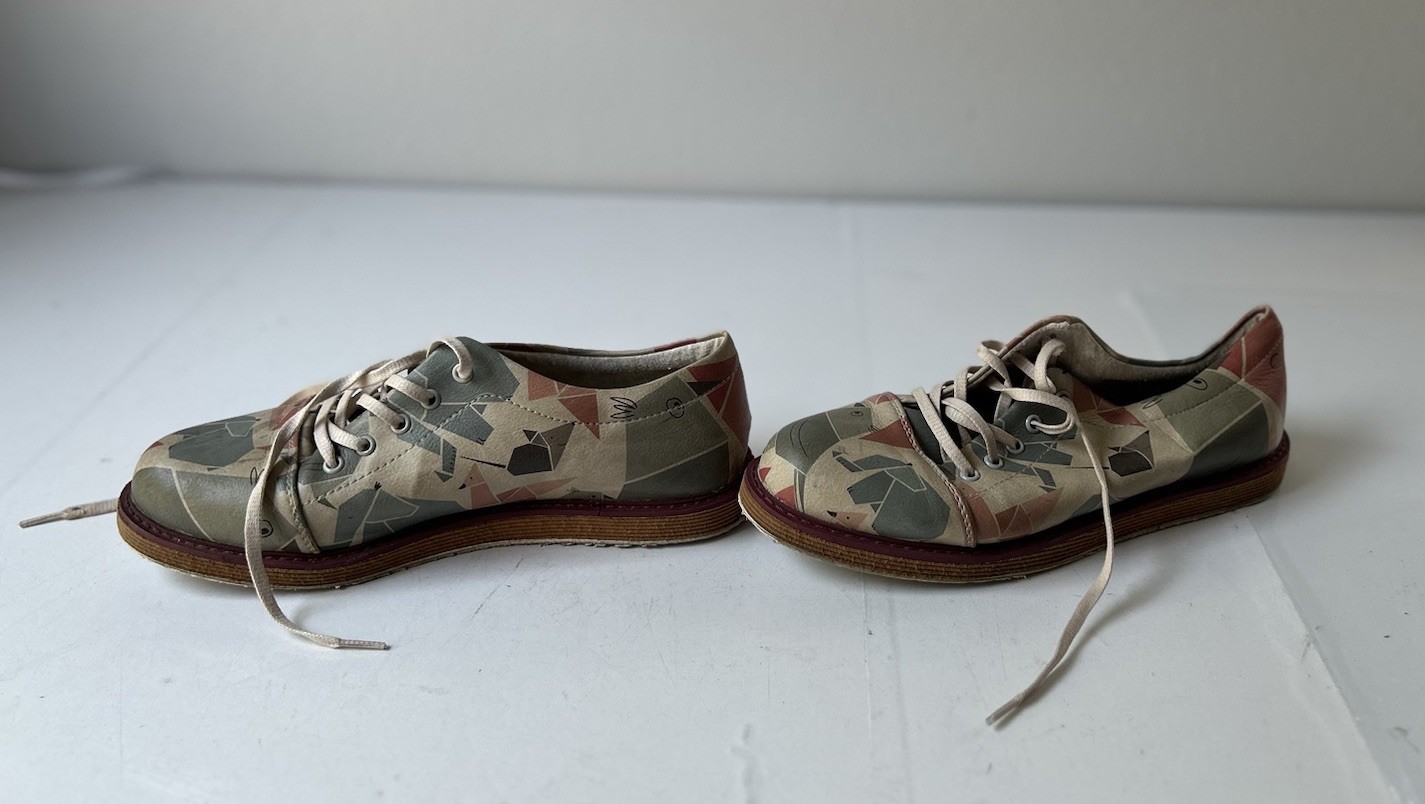 DOGO Shoes Women Vegan Leather Multicolor Sneakers – Origami Animals