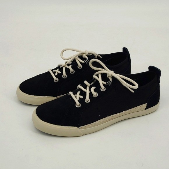 NWOT Black Suede/Canvas Combo Keds Sneakers Women’s Size 7.5