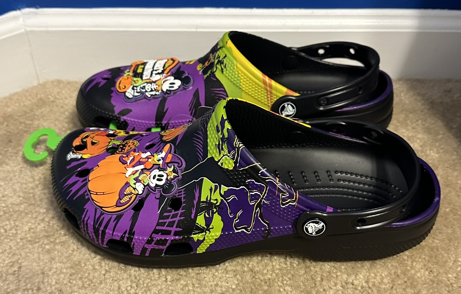 Disney Parks Halloween 2024 Mickey’s Pumpkin Patch Clogs Crocs Size M9 W11