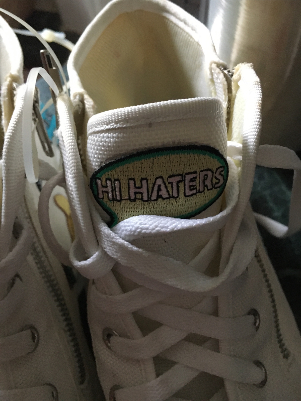 Cobrah Hi Top Emoji Sneakers Size 10