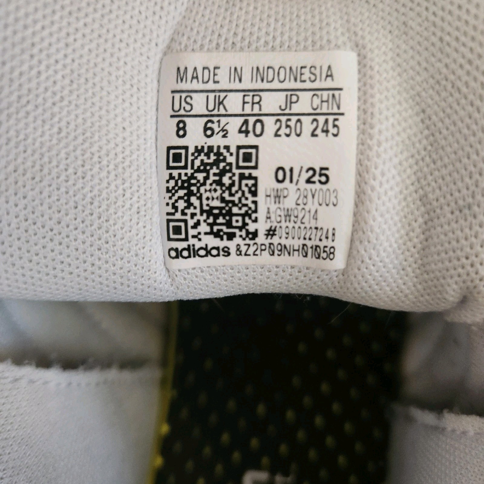 Adidas Grand Court 2.0 Sneakers 8 White Black GW1294 Cloud Classic Athletic