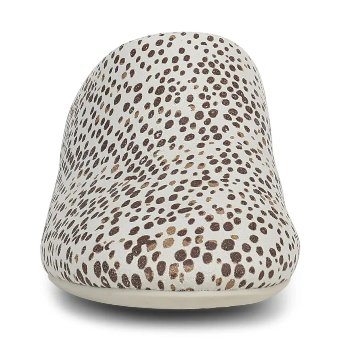 Vionic Opal Slip On Mule, Cream Multi Suede – Free Shipping