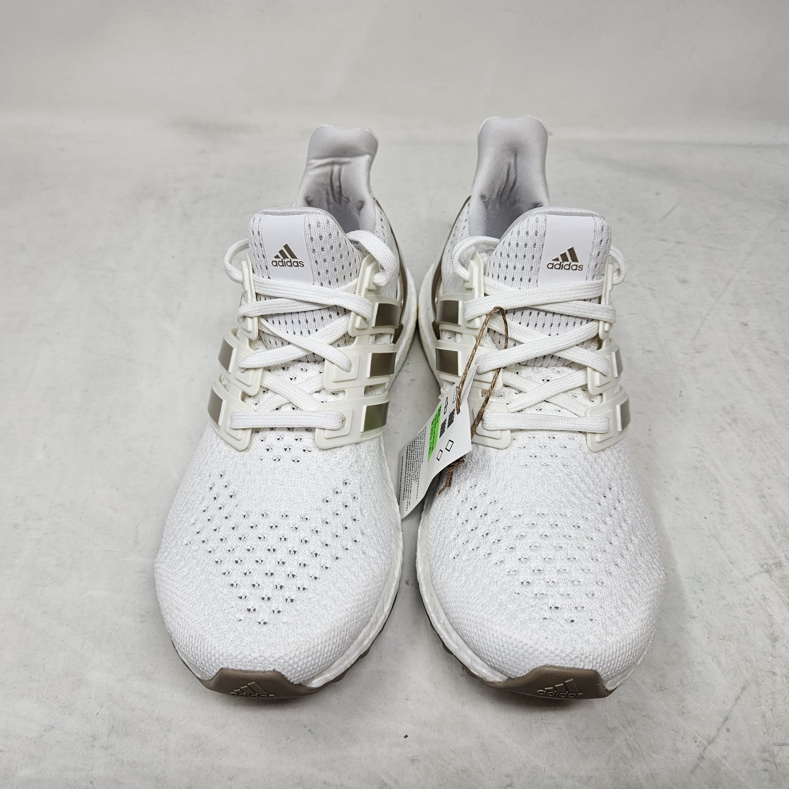 Adidas Ultraboost 1.0 Comfy Shoes / Off-White Metallic / JR3144 / Women’s 6.5