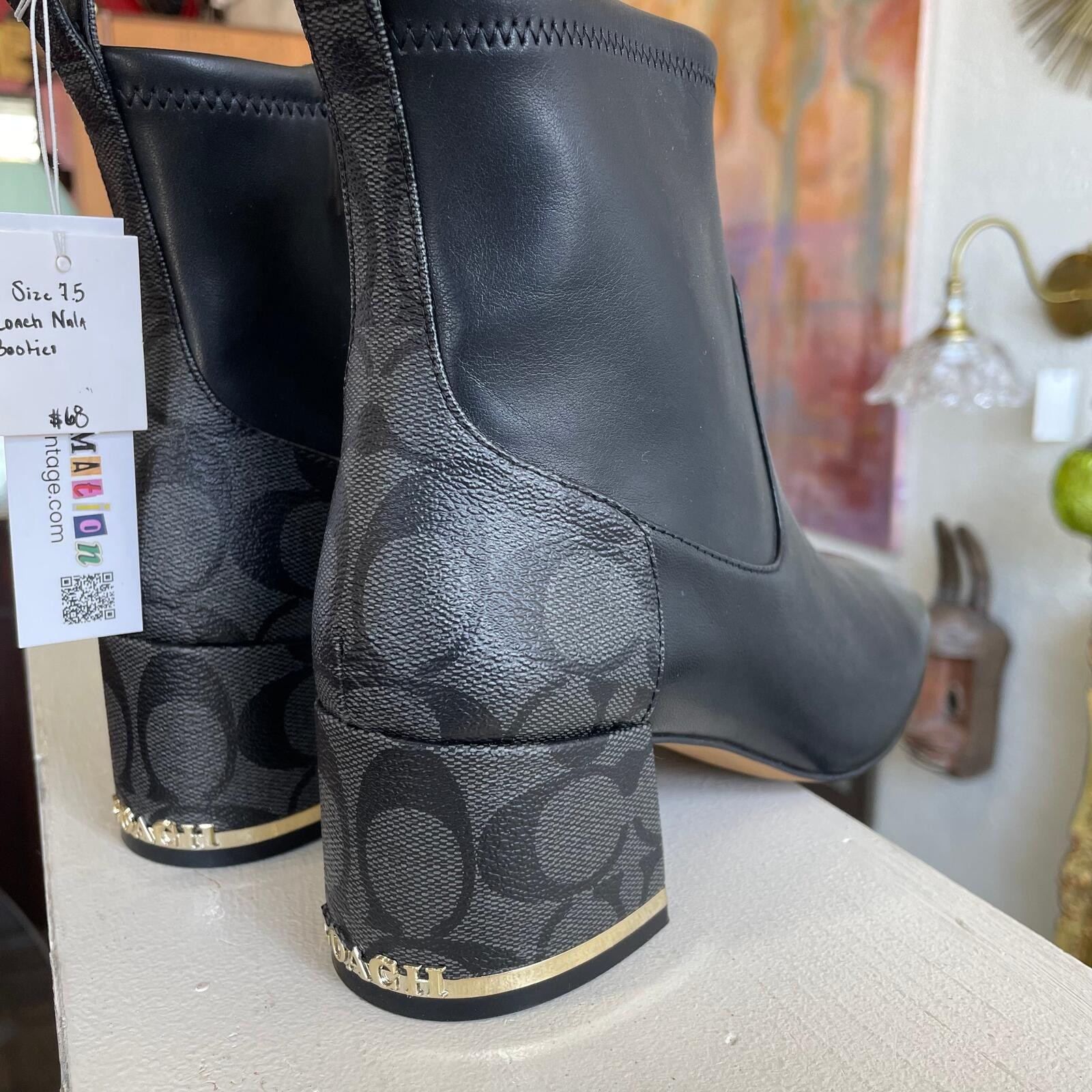 Coach Signature Nala Bootie | Size 7