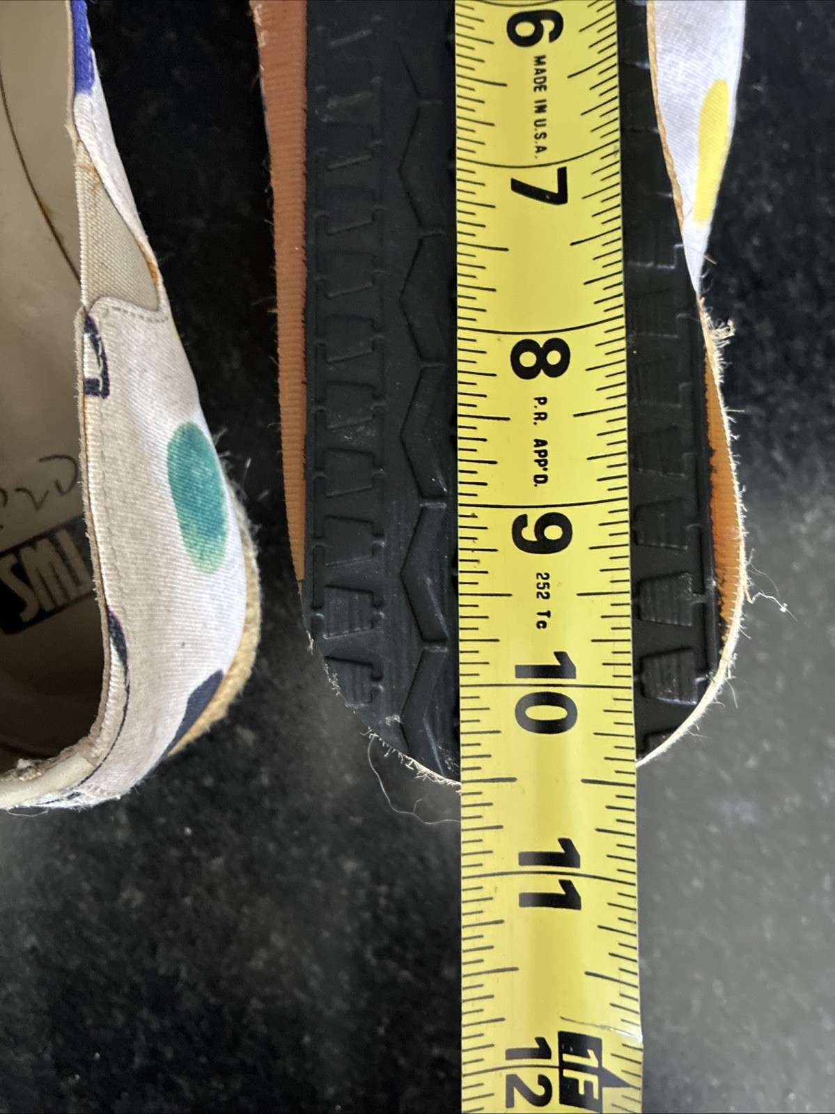 Camper Criro Abstract Espadrilles Slip Ons Womens EU 40 US 9/9.5 Run Small 8/8.5