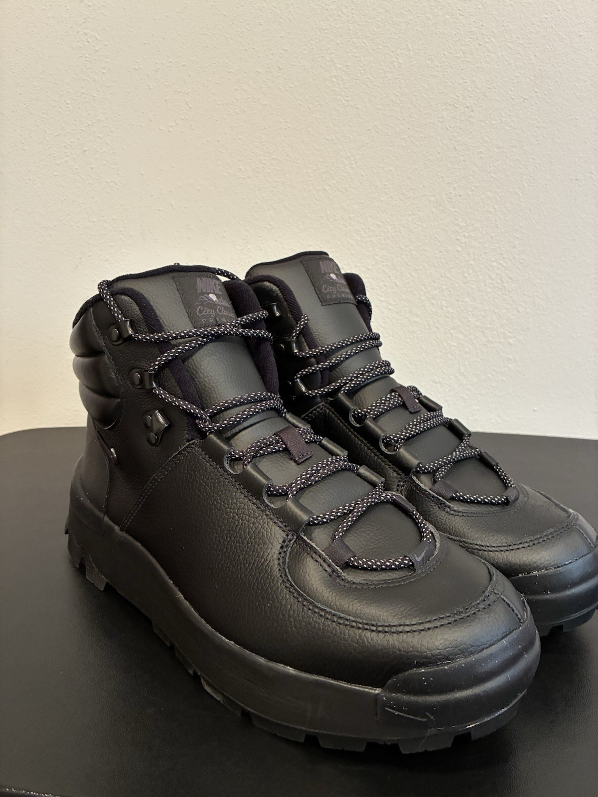 Nike City Classic Premium Waterproof Boots Black FZ8629-001 Women Size 12/10.5M