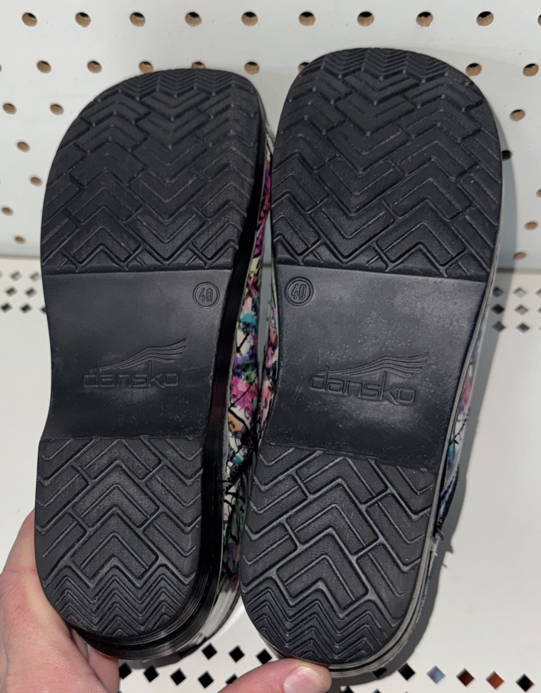 Dansko Professional Graffiti Womens Nursing Work Clogs Size EU 40 US 9.5 10