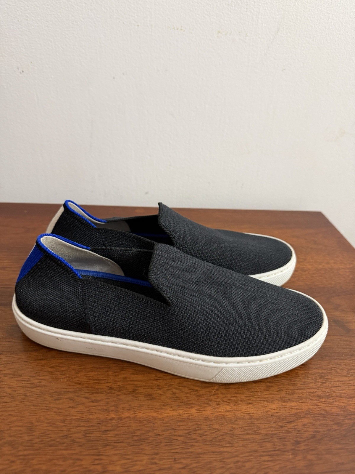 Rothy’s Women’s Black The Original Slip On Sneaker Size 7 $99