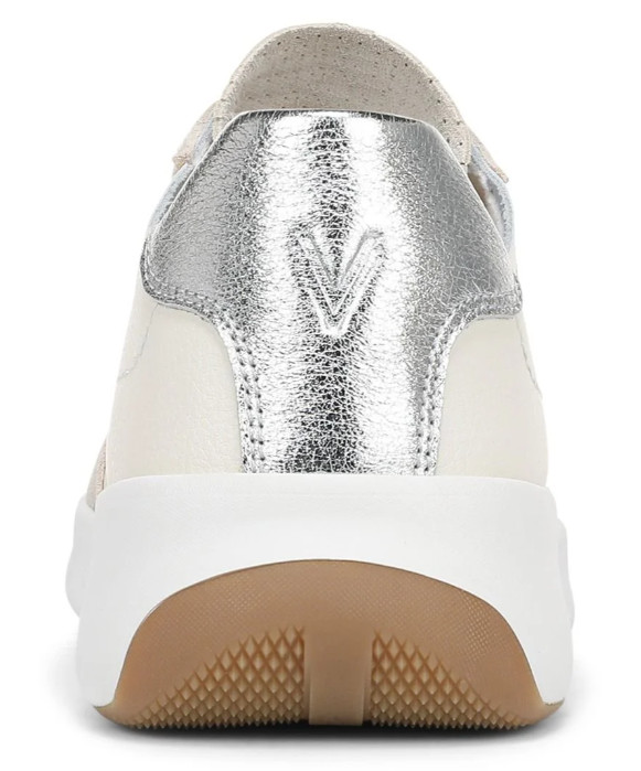 New! Vionic Uptown Sneaker – Ivory Leather