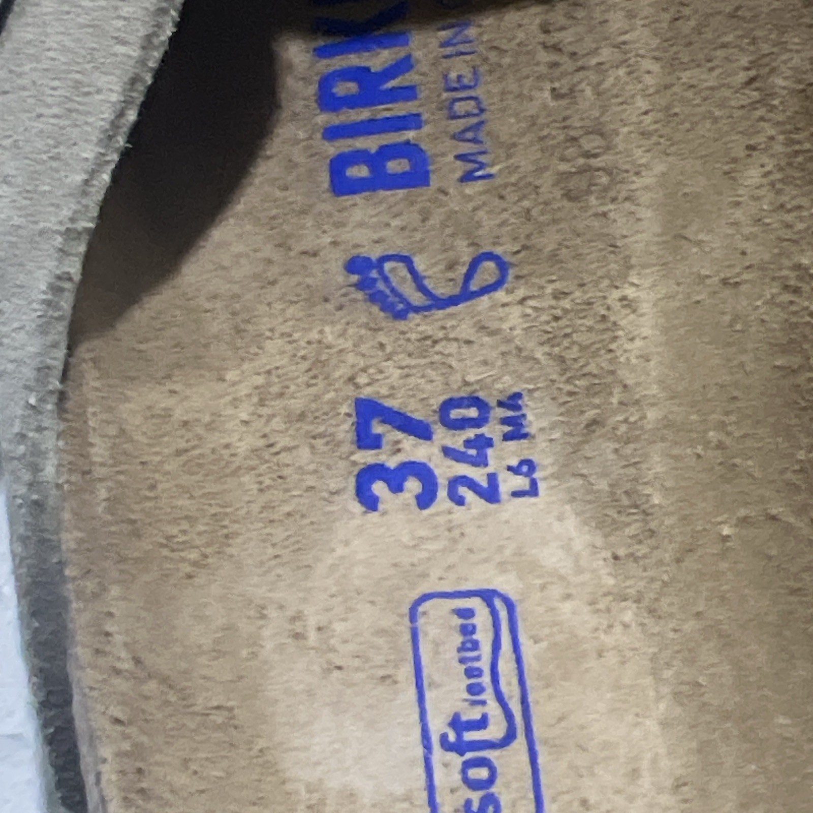 BIRKENSTOCK Boston Soft Footbed Clog Unisex Size US M4/W6 Taupe
